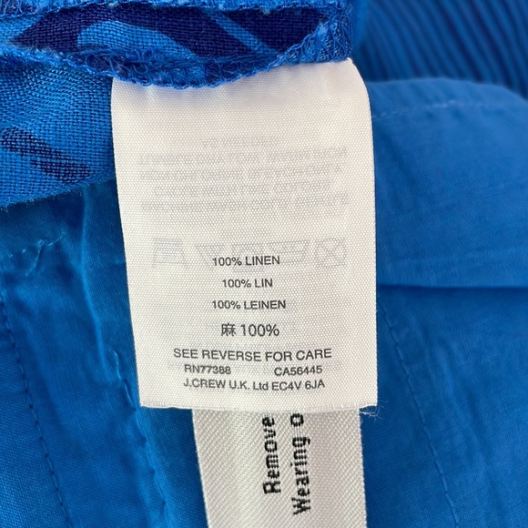 J. Crew 100% linen shorts - Picture 9 of 9